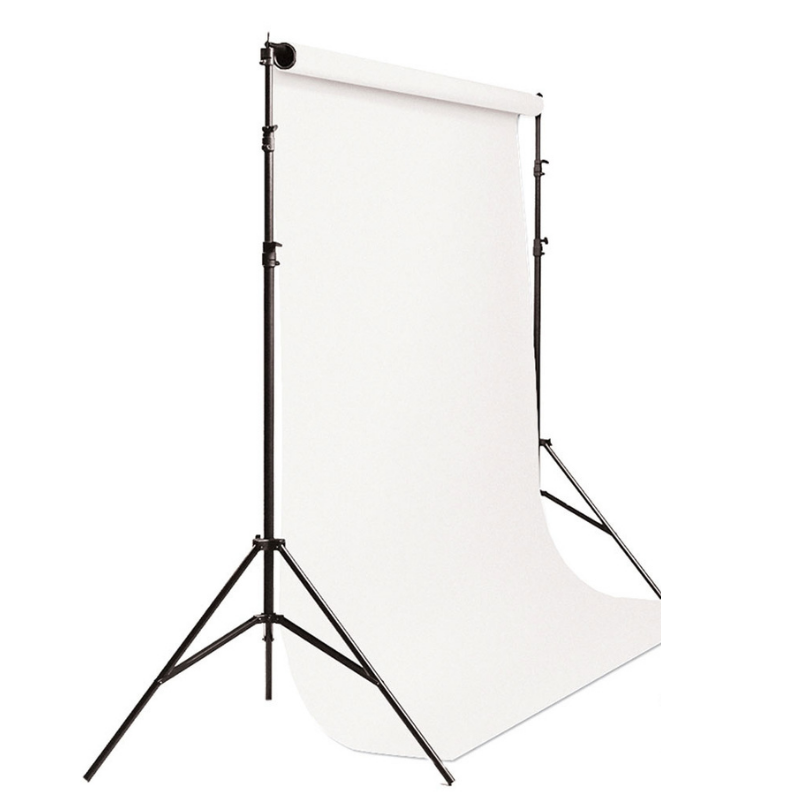 Rental Godox Retractable Backdrop Stand + White Muslin Cloth or PVC Backdrop Rental - R350 P/Day | JHB ONLY Camera tek