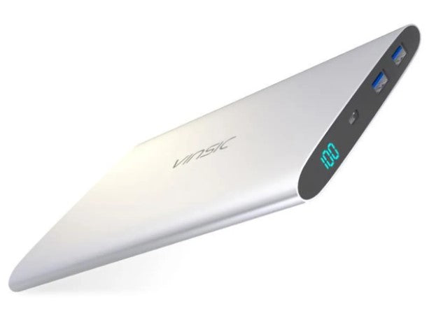 VINSIC 15000MAH ULTRA SLIM POWER BANK Camera tek