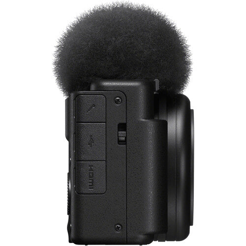 Sony ZV-1F Vlogging Camera (Black) + free grip Camera tek