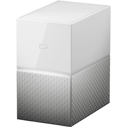 WD My Cloud Home Duo 6TB 2-Bay Personal Cloud NAS Server (2 x 3TB) Camera tek