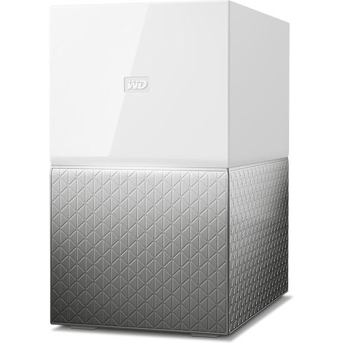 WD My Cloud Home Duo 6TB 2-Bay Personal Cloud NAS Server (2 x 3TB) Camera tek