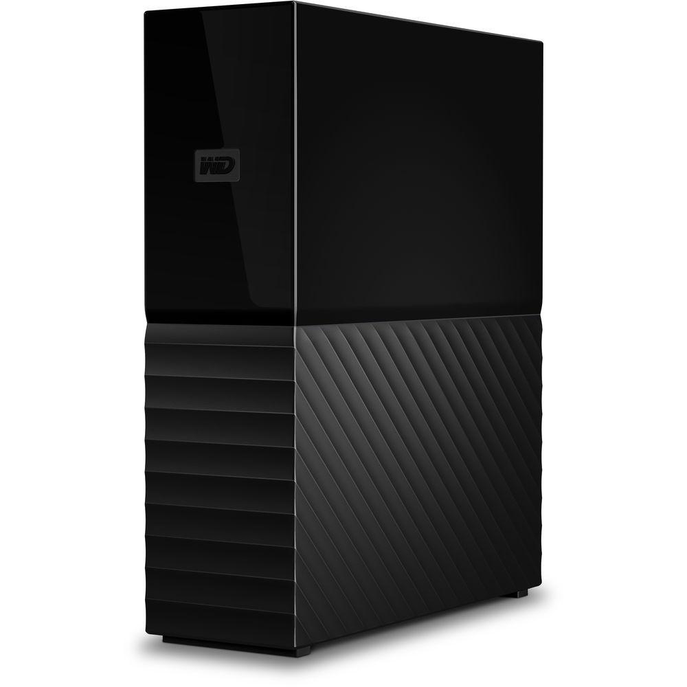 Western Digital 4TB My Book USB 3.0 Black External Hard Drive Camera tek
