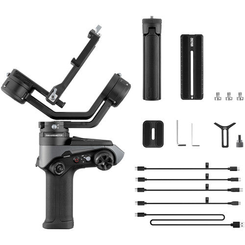 Zhiyun-Tech WEEBILL-2 3-Axis Gimbal Stabilizer with Rotating Touchscreen Camera tek