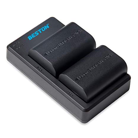 Beston Dual Charger and 2 Battery Kit for Sony NP-FW-50 Camera tek