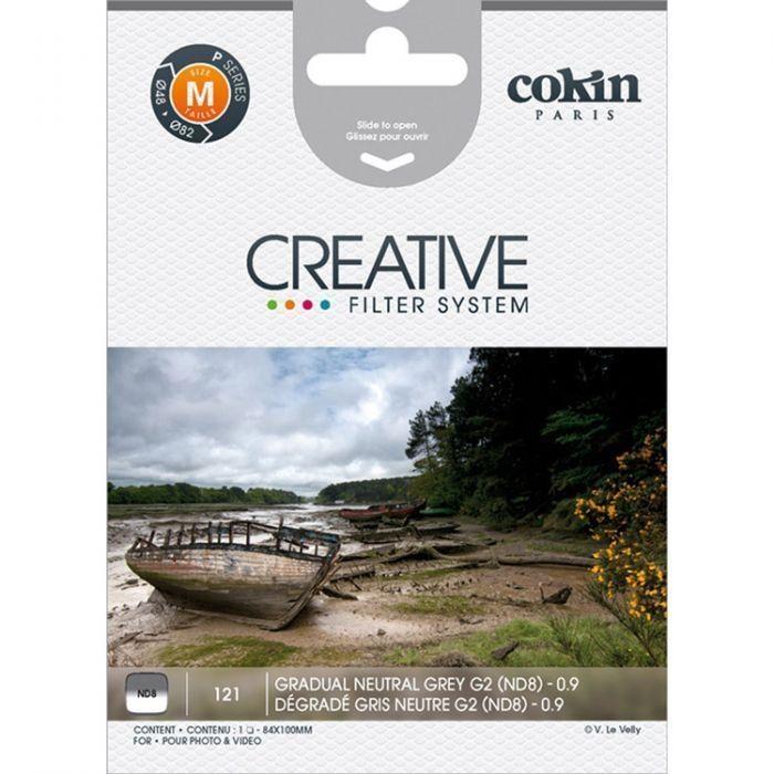 Cokin P 121F Gradual Neutral Grey G2 ND8 Camera tek