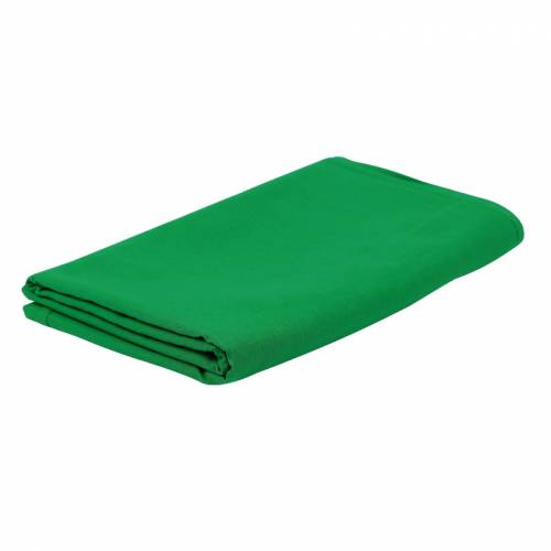 VISICO BACK DROP 3X6M CHROMO.GREEN (MUSLIN) Camera tek