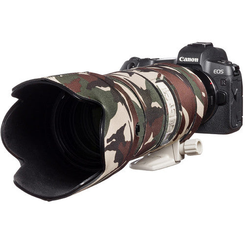 easyCover Lens Oak Neoprene Protection Cover for Canon EF 70-200mm f/2.8 IS II/III USM Lens (Brown Camouflage) Camera tek