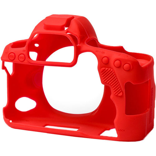 easyCover Silicone Protection Cover for Canon 6D Mark II (Red) Camera tek