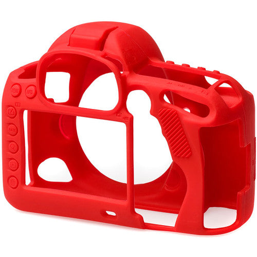 Easycover Silicon Case for Canon EOS 5DMKIV ( Red ) Camera tek