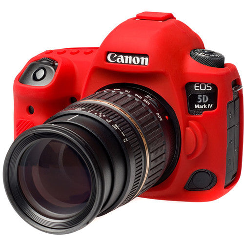 Easycover Silicon Case for Canon EOS 5DMKIV ( Red ) Camera tek