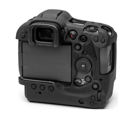 easyCover Silicone Protection Cover for Canon EOS R3 (Black) Camera tek