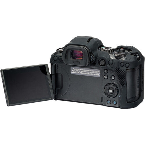 easyCover Silicone Protection Cover for Canon R5 & R6 (Black) Camera tek