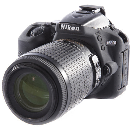 easyCover Silicone Protection Cover for Nikon D5500 and D5600 (Black) Camera tek