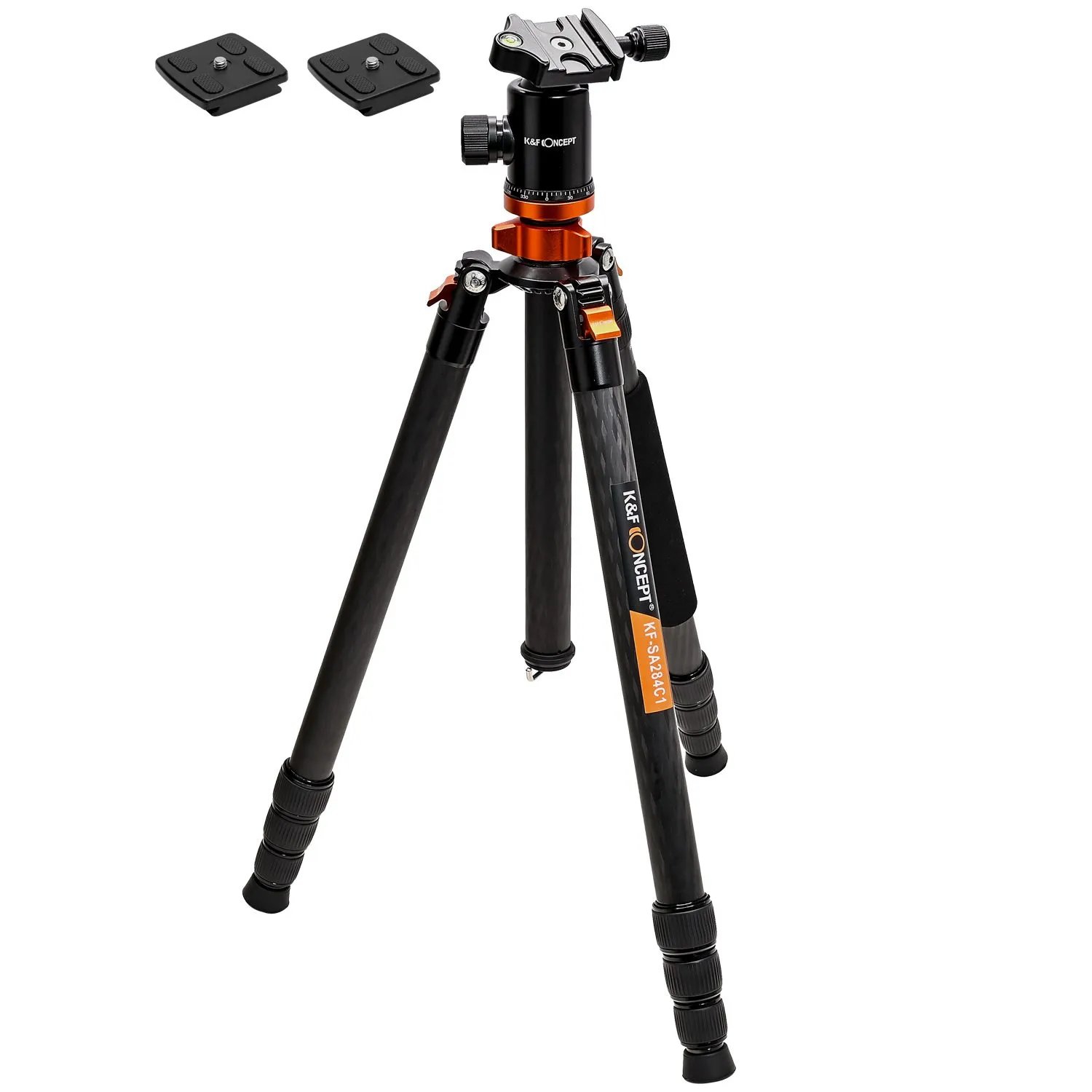 K&F CONCEPTS PRO CARBON FIBRE TRIPOD WITH MONOPOD Camera tek