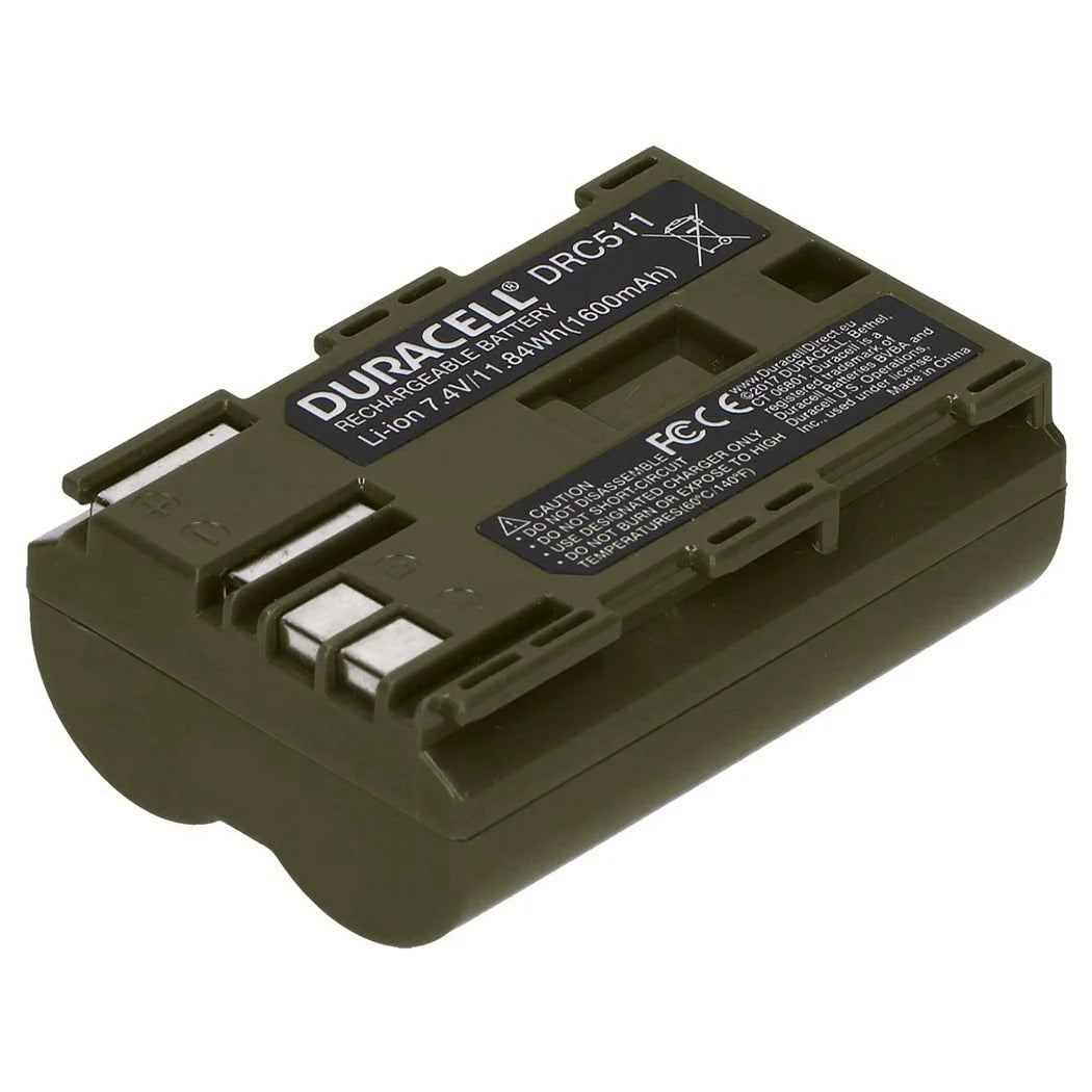 Duracell Canon BP-511 Battery Camera tek