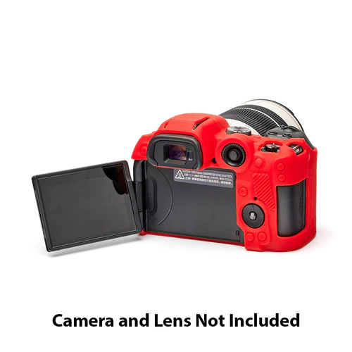 easyCover Silicone Protection Cover for Canon EOS R7 (Red) Camera tek