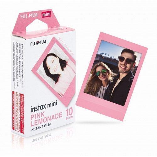 Fujifilm Instax Mini Instant Film Pink Lemonade Camera tek