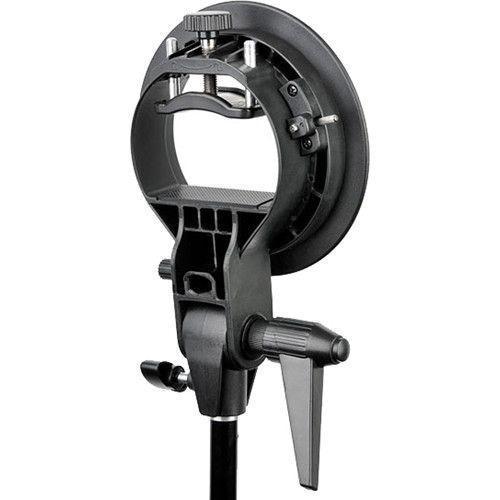 Godox S-Type Bowens Mount Flash Bracket with Softbox Kit (80x80 cm) Camera tek