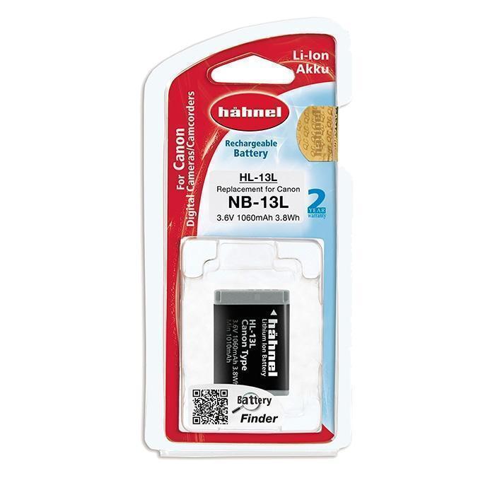 Hahnel HL-13L Lithium Ion Battery for Canon Camera tek
