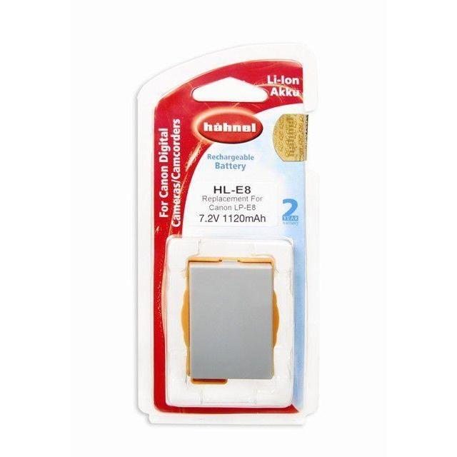 Hahnel HL-E8 Lithium Ion Battery for Canon Camera tek
