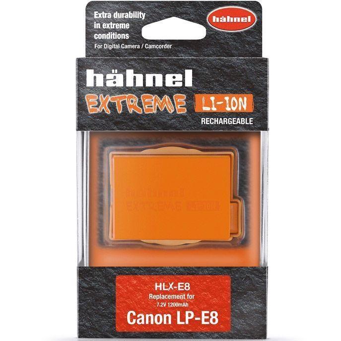 Hahnel HLX-E8N Extreme High Capacity Battery Pack for Canon LP-E8 Camera tek