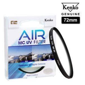Kenko 72mm UV AIR MC Glass Filter Camera tek