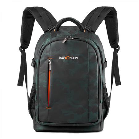 K&F Concept Multifunctional Large DSLR Camera Backpack - KF13.119 FOREST CAMO Camera tek