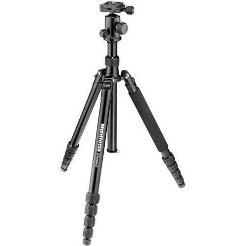 Manfrotto Element Traveller Big Black Tripod with Ball Head Camera tek