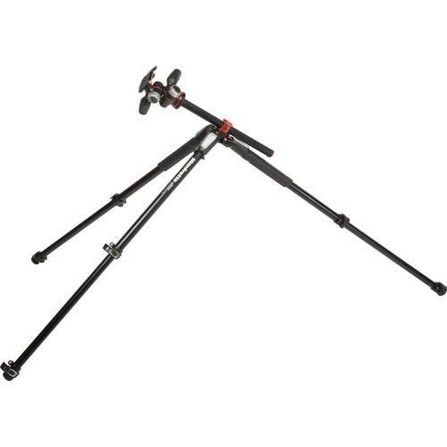 Manfrotto MK055XPRO3-3W Tripod Kit with 3-Way Head Camera tek