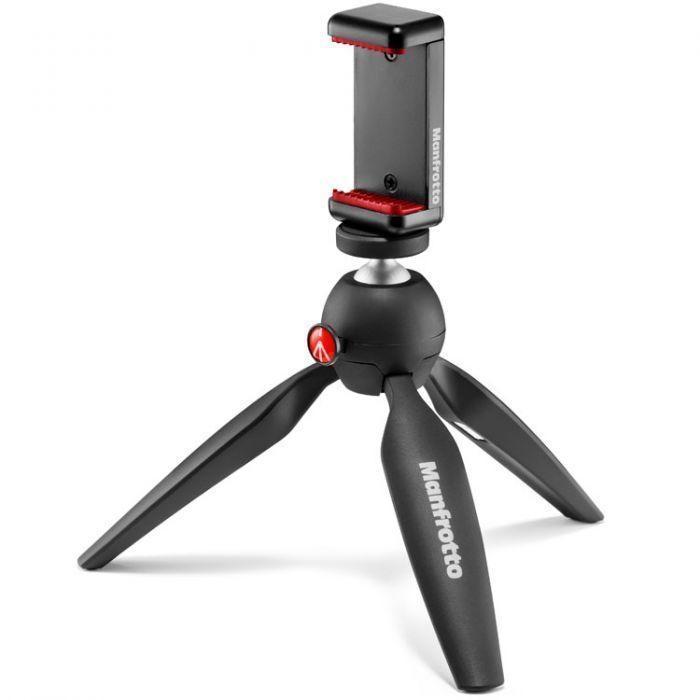 Manfrotto Pixi Smart Mini Tripod with Universal Smartphone Clamp Camera tek