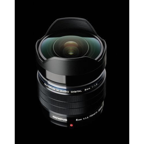 Olympus M.Zuiko Digital ED 8mm f/1.8 Fisheye PRO Lens Camera tek