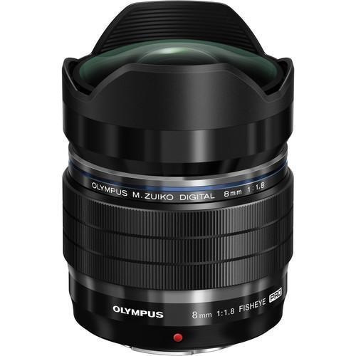 Olympus M.Zuiko Digital ED 8mm f/1.8 Fisheye PRO Lens Camera tek