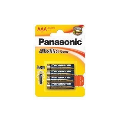 Panasonic AAA Alkaline 4 Pack Camera tek