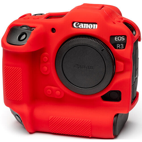 easyCover Silicone Protection Cover for Canon EOS R3 (Red) Camera tek