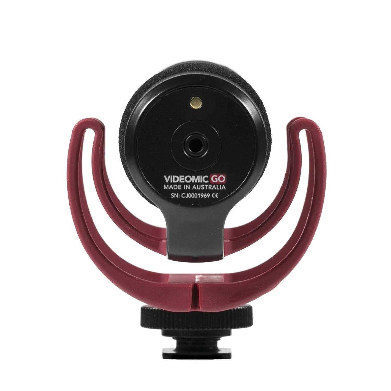 Rode VideoMic GO Lightweight On-camera Microphone Camera tek