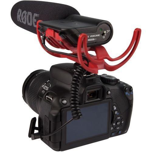 Rode VideoMic with Rycote Lyre Suspension System Camera tek