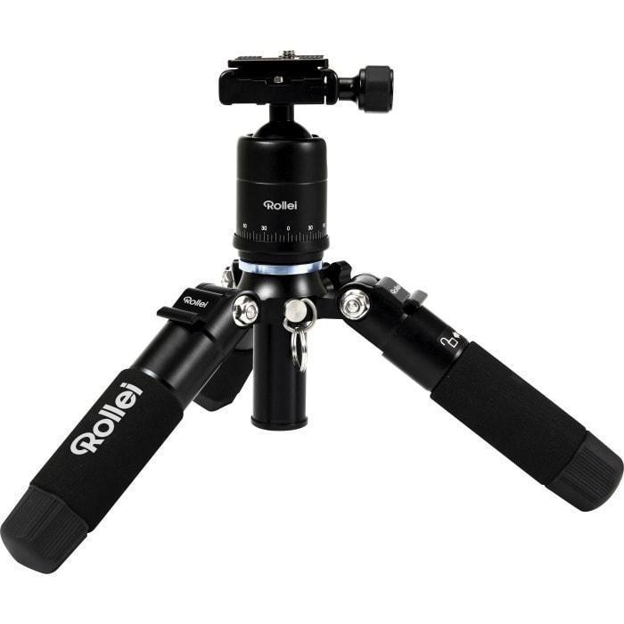 Rollei Tripod Compact Traveler Mini M-1 Black Camera tek