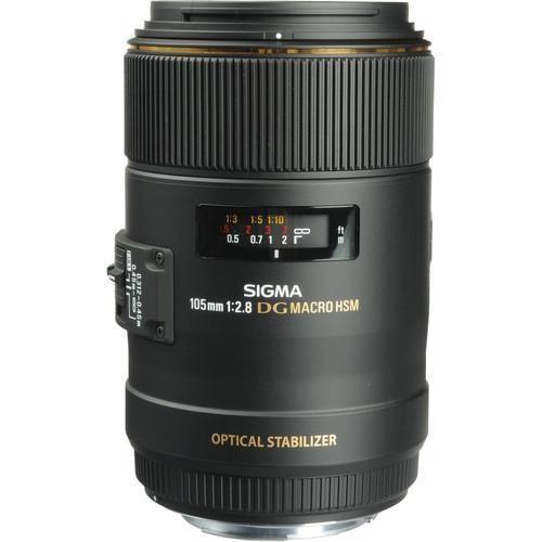 Sigma 105mm f2.8 EX DG OS MACRO for Canon Camera tek