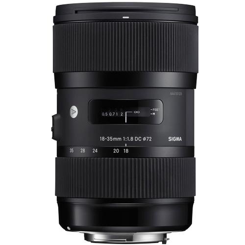 Sigma 18-35mm f1.8 DC HSM Art Lens (Nikon F) Camera tek