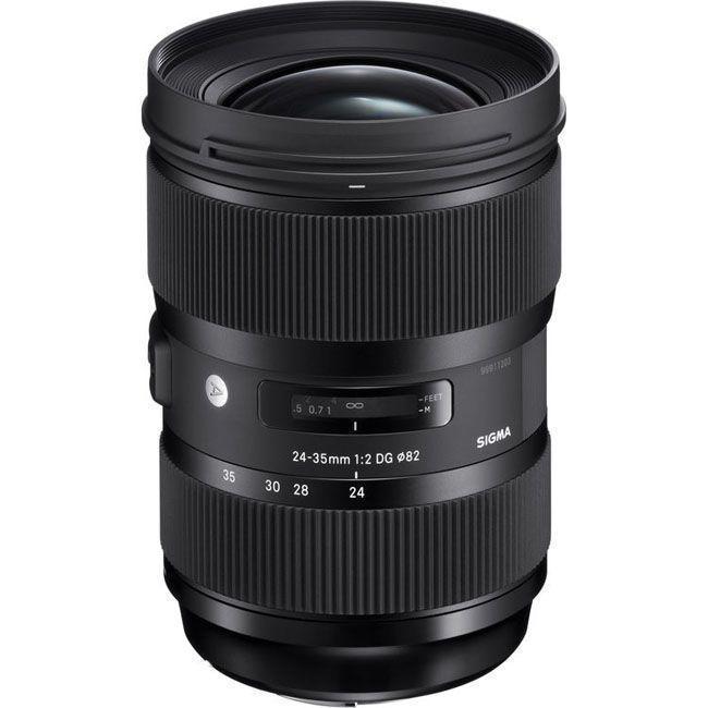 Sigma 24-35mm f/2 DG HSM Art Lens (Nikon F) Camera tek