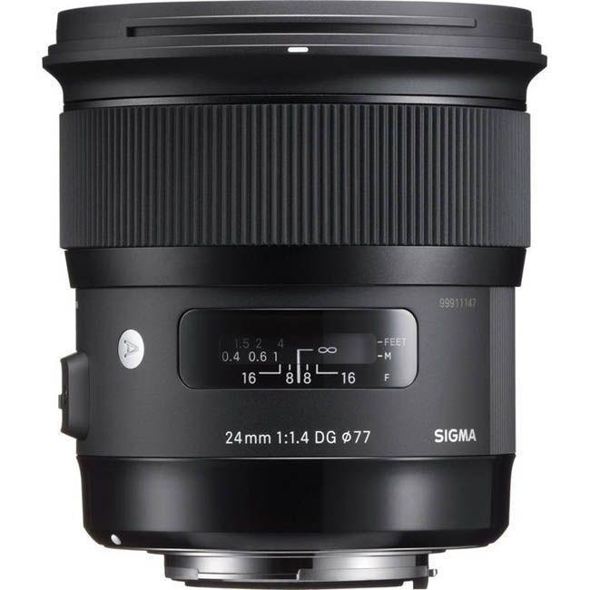 Sigma 24mm f/1.4 DG HSM Art Lens (Nikon F) Camera tek