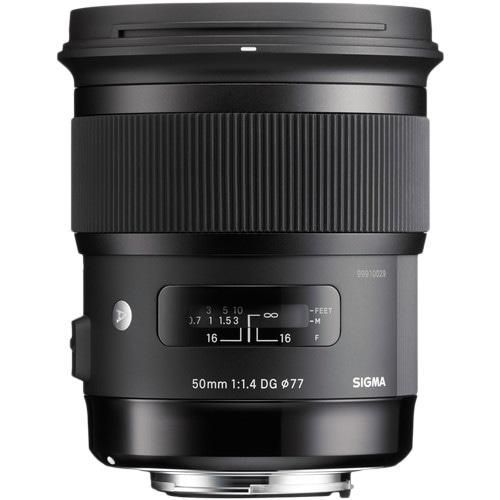 Sigma 50mm f/1.4 DG HSM Art Lens (Sony E) Camera tek