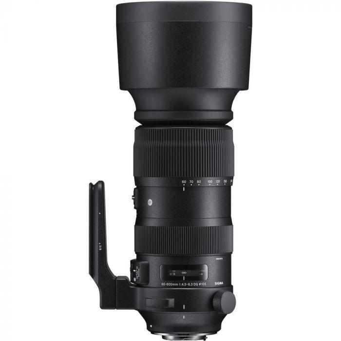 Sigma 60-600mm f/4.5-6.3 DG OS HSM Sports Lens (Canon EF) Camera tek