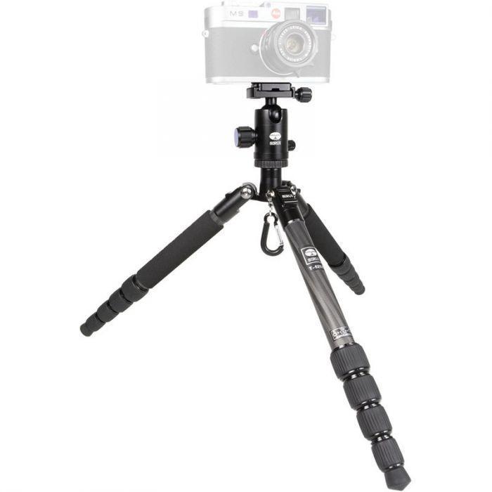 Sirui T-025X + C-10X Carbon Fiber Tripod Kit Camera tek
