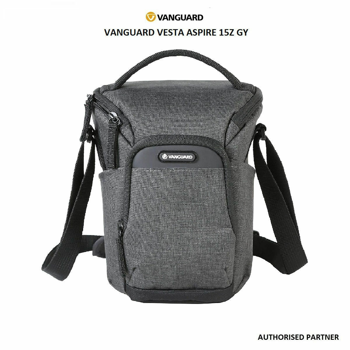 Vanguard Vesta Aspire 15z Grey Shoulder Bag Camera tek