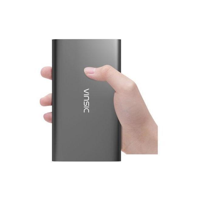 Vinsic® 12 000 mAh Power Bank Camera tek