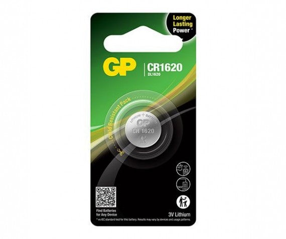 GP LITHIUM CELL CR1620 3V