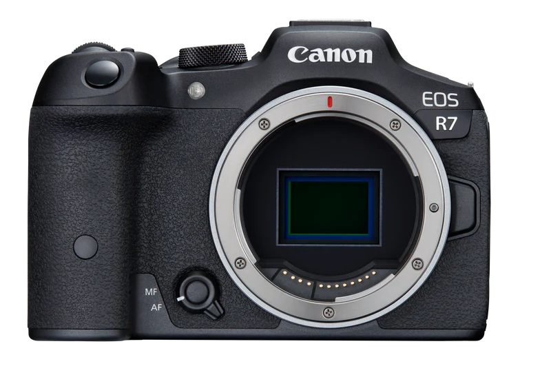 Canon EOS R7 Mirrorless Camera + Adapter Rental - From R750 P/Day