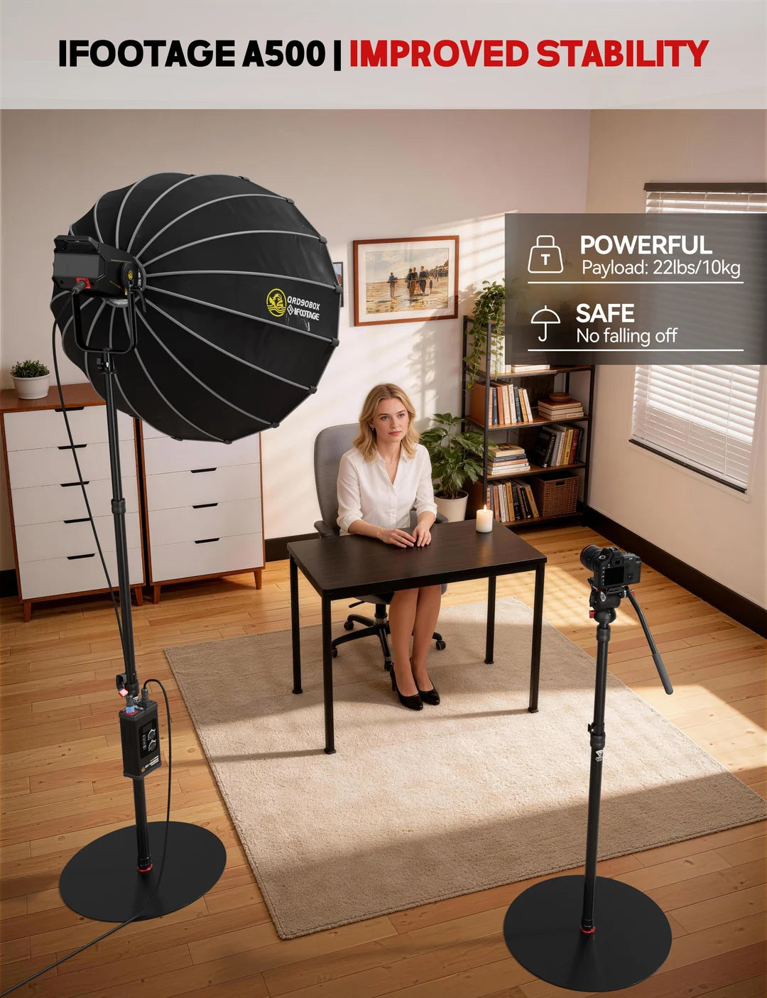iFootage Cobra 2 Round Base Monopod RB-A500