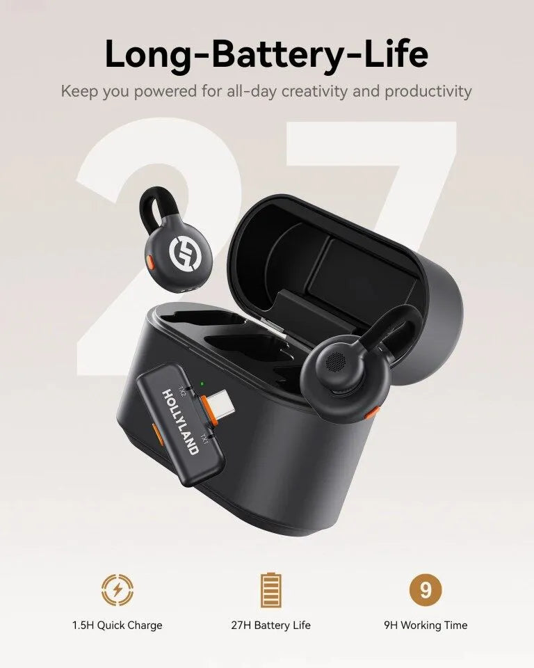 HOLLYLAND LARK M2S WIRELESS MIC MINI COMBO